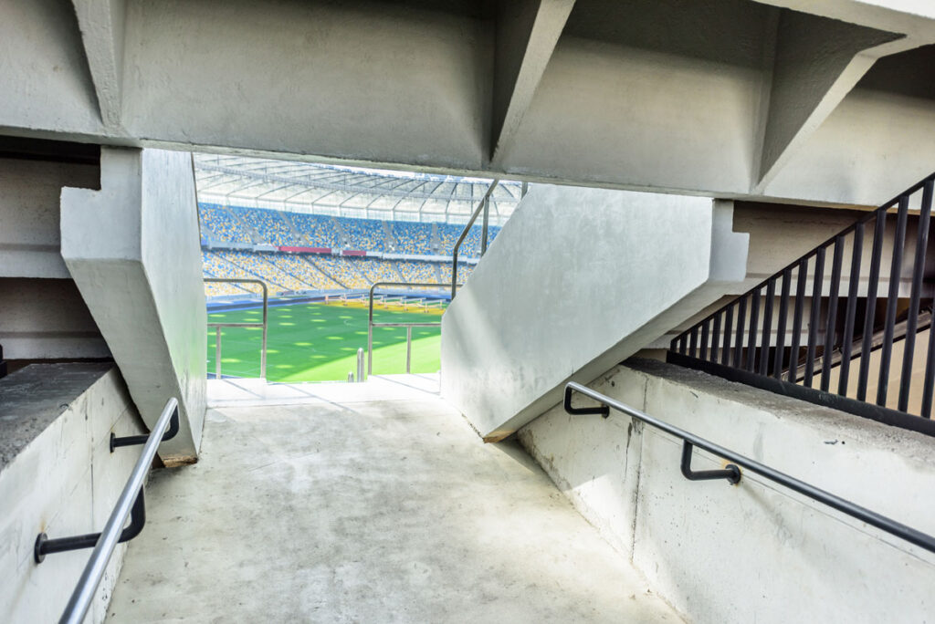 rehabilitación de pavimentos en estadios